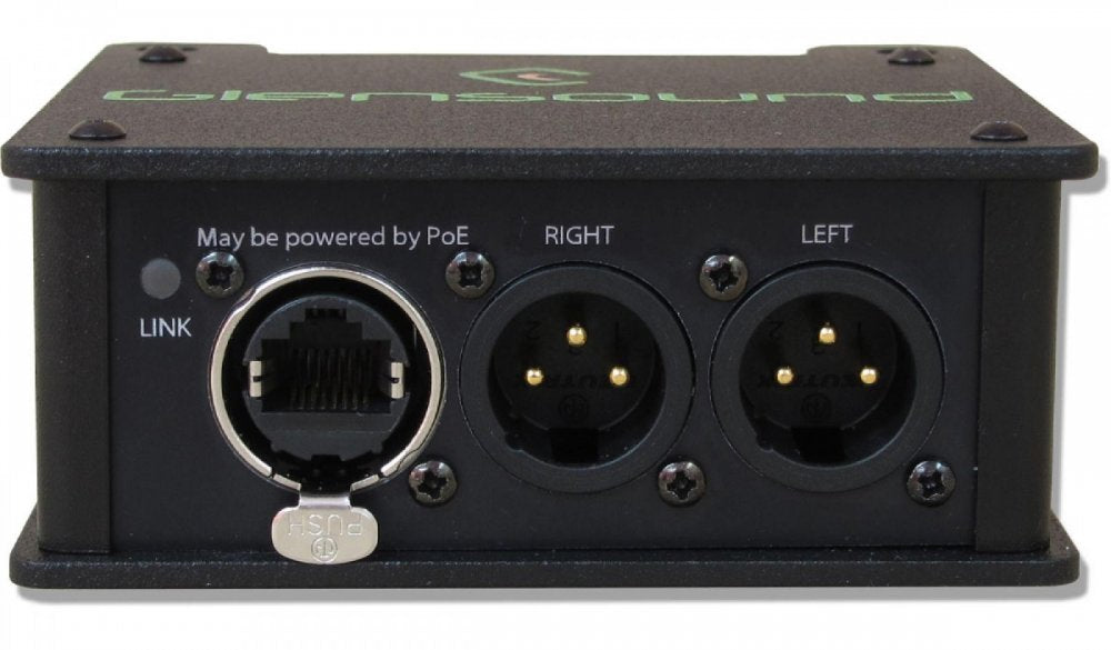 GLENSOUND VIRGIL OB - Dante Headphone Amplifier with Analog Outputs — Headphones