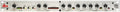 Front panel of a dbx 286s mic preamp and processor with controls and level LEDs on a white background.