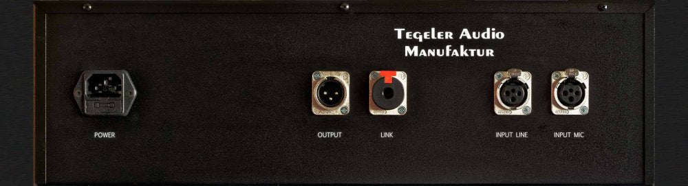 TEGELER AUDIO Vari Tube Recording Channel - VTRC — Microphone, studio recording microphone body