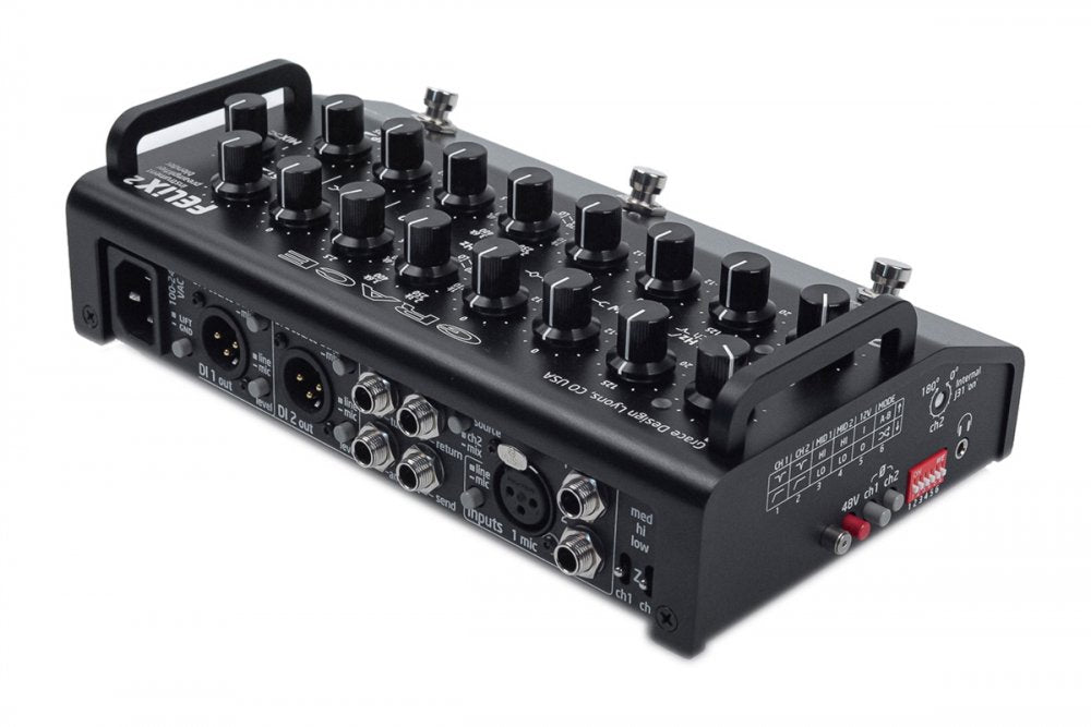 GRACE DESIGN Felix 2 (Black) — Microphone, studio recording microphone body