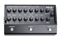 Black Grace Design Felix 2 instrument preamplifier blender with multiple control knobs and footswitches.
