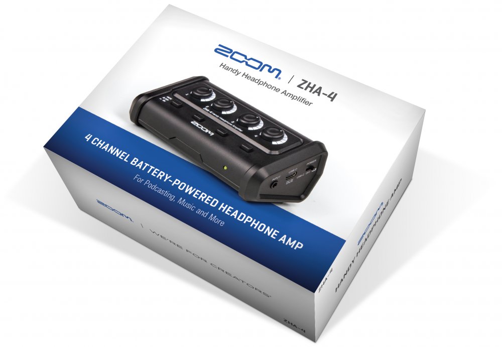 ZOOM ZHA-4 — Headphones