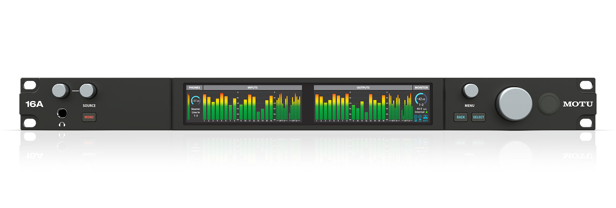16A Thunderbolt 4 USB4 Audio Interface