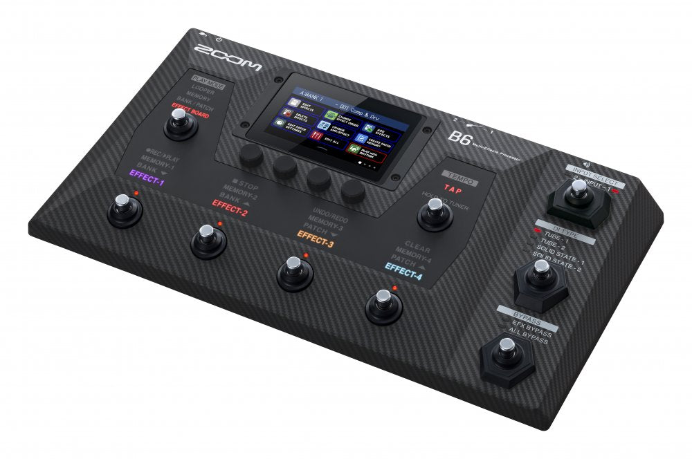 ZOOM B6 — Multi-Effects Processor, multi-effects floor processor