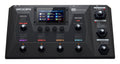 Zoom B6 multi-effects processor pedal with a color display, four effect footswitches, and various control knobs and buttons.
