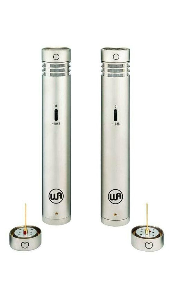 WARM AUDIO WA84 Stereo with Omni & Cardioid Capsules — Microphone, studio recording microphone body