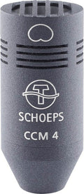 SCHOEPS CCM 4 Lg compact small-diaphragm cardioid condenser microphone in matte gray finish with detachable Lemo connector