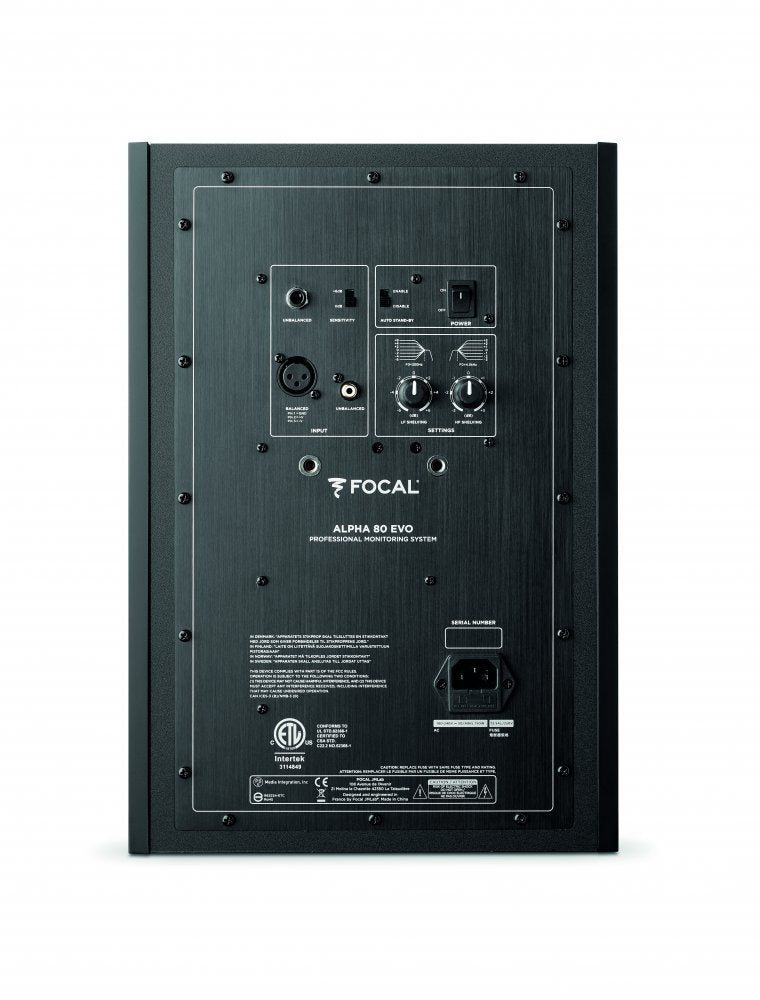 FOCAL Alpha 80 Evo — Studio Monitor, nearfield reference loudspeaker