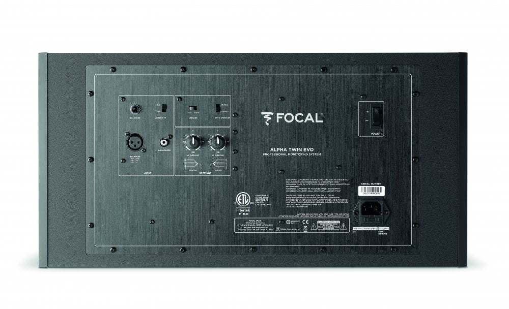 FOCAL Alpha Twin Evo — Studio Monitor, nearfield reference loudspeaker