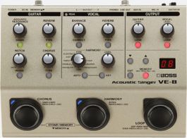 BOSS VE-8 | Acoustic Singer Effects Solution