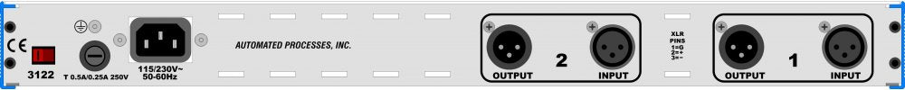 API 3122V — Microphone, studio recording microphone body