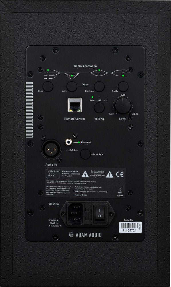 ADAM A7V — Studio Monitor, nearfield reference loudspeaker