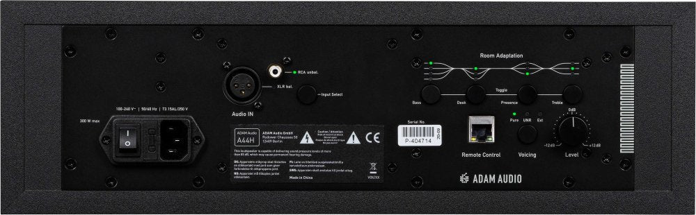 ADAM A44H — Studio Monitor, nearfield reference loudspeaker