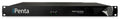 Black 1U rack mount modular audio interface labeled '721s Penta' with indicator lights and ventilation on front panel.