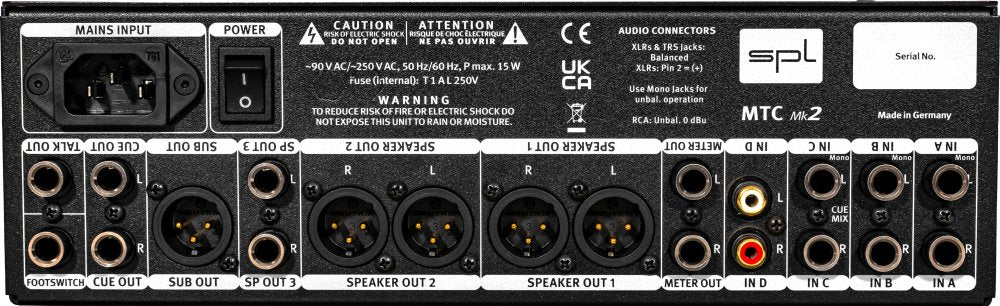 SPL MTC Mk2 — Monitor Controller