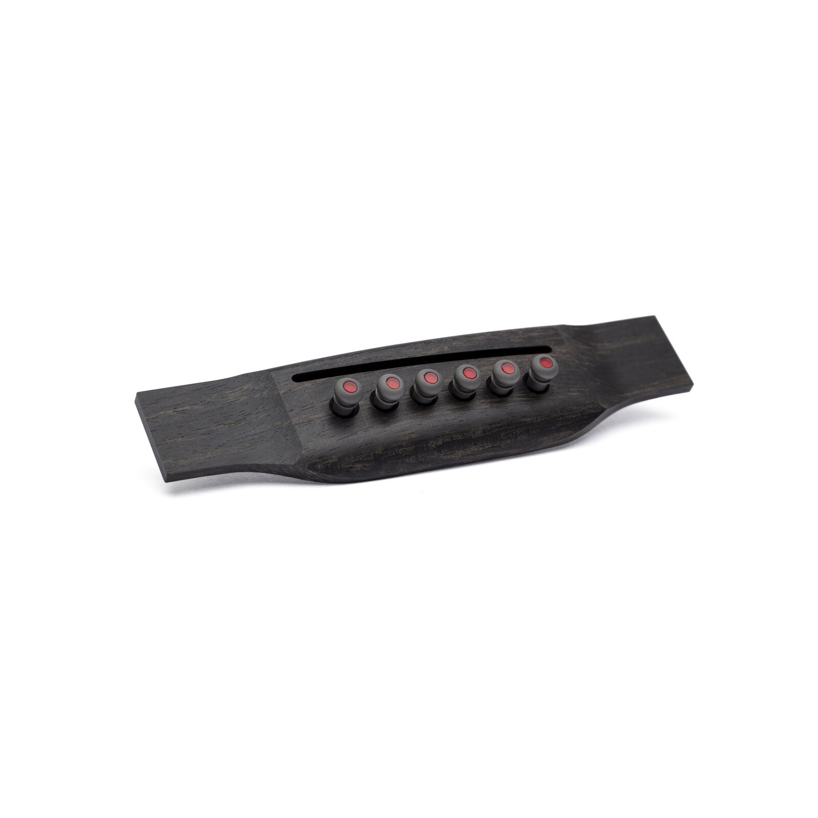 Martin 18APP0005 Luxe Liquidmetal Bridge Pin Set – Turkish Emery with Red Inlay