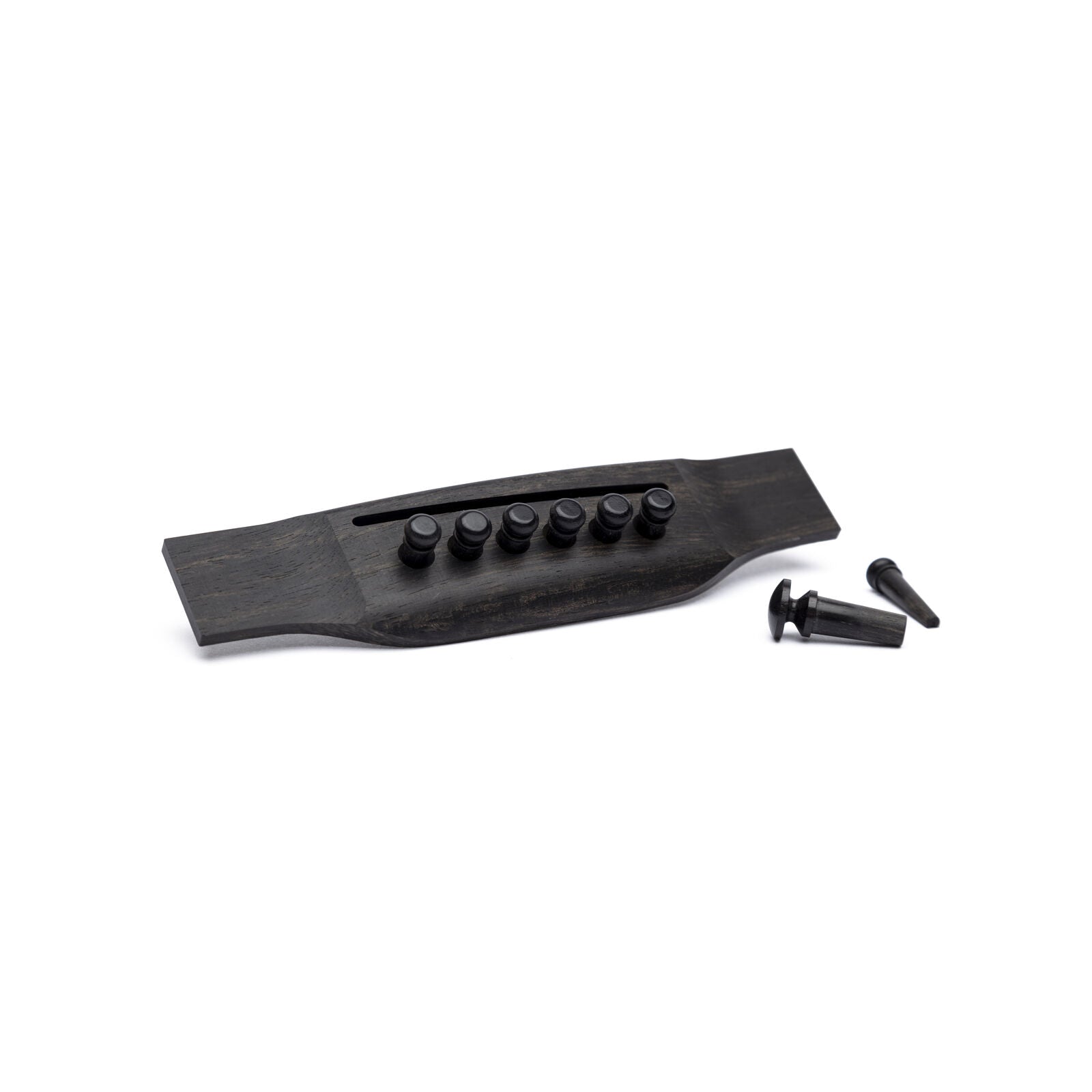 Martin 18APP17 Bridge and End Pin Set – Plain Ebony