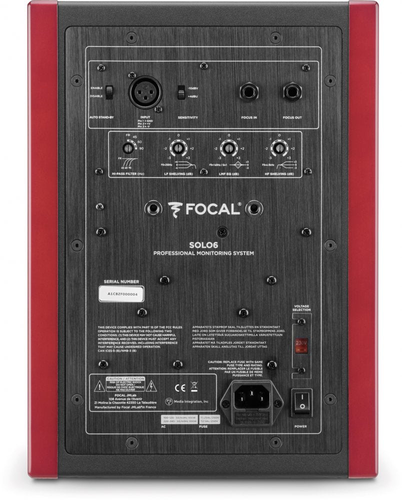 FOCAL Solo6 ST6 — Studio Monitor, nearfield reference loudspeaker