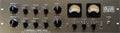 Front panel of a Liminator M2 audio processor with dual channel compression controls and meters.