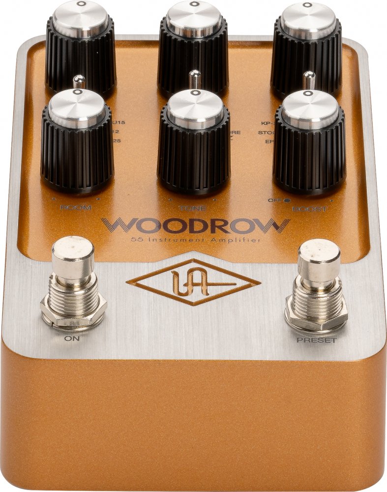 UNIVERSAL AUDIO UAFX Woodrow 55 Instrument Amplifier — Overdrive Pedal