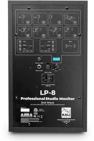 KALI AUDIO LP8V2 — Studio Monitor, nearfield reference loudspeaker