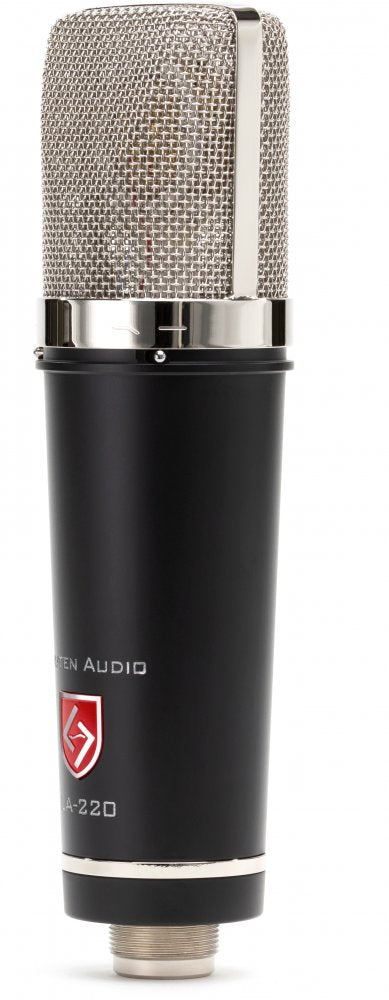 LAUTEN AUDIO Black LA-220 v2 — Microphone, studio recording microphone body