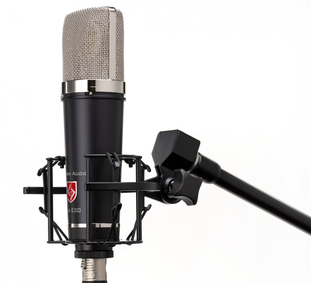 LAUTEN AUDIO Black LA-220 v2 — Microphone, studio recording microphone body