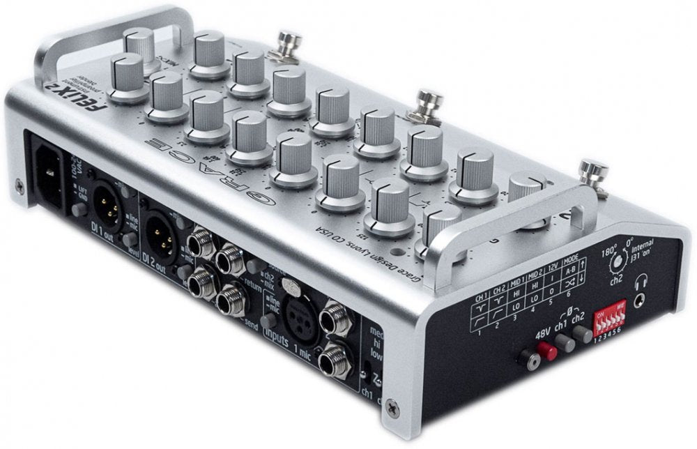 GRACE DESIGN Felix 2 (Silver) — Microphone, studio recording microphone body