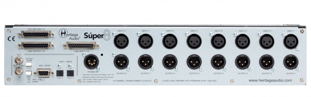 HERITAGE AUDIO Super 8 — Microphone, studio recording microphone body