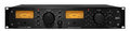 Front panel of a black SPL Crescendo duo microphone preamplifier with two VU meters, knobs, and switches.