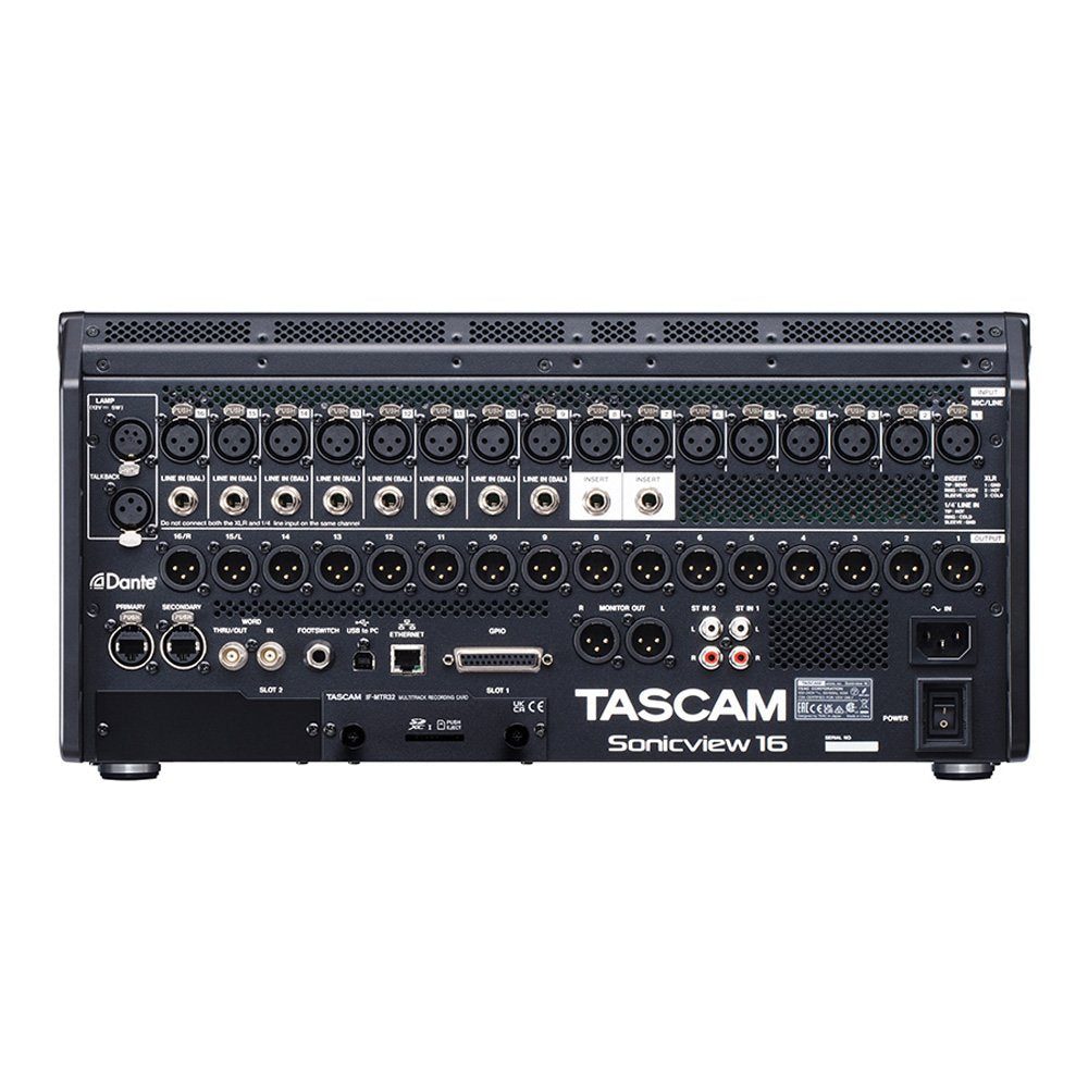 TASCAM SonicView 16-XP — Mixer
