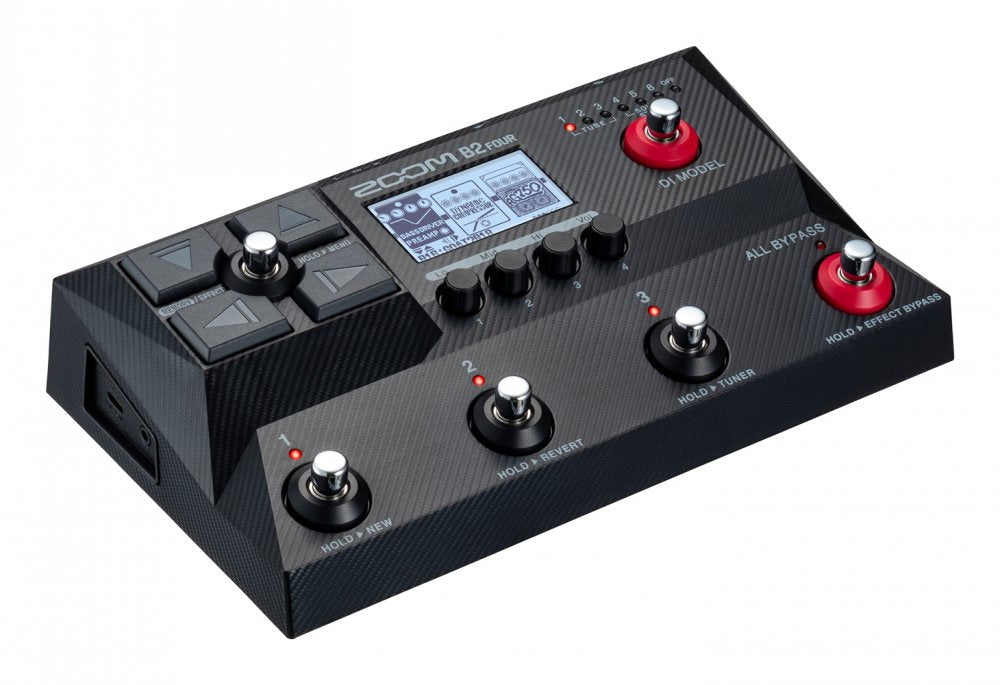 ZOOM B2 Four — Distortion Pedal