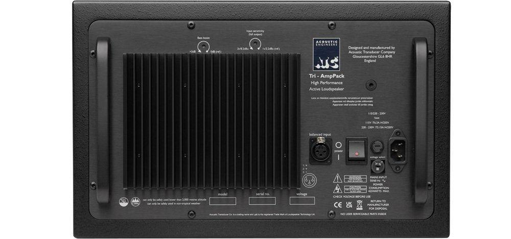 ATC LOUDSPEAKERS SCM25A Pro MKII (single) — Studio Monitor, nearfield reference loudspeaker