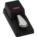 Black pedal with a silver lever and a red Nord logo on top.