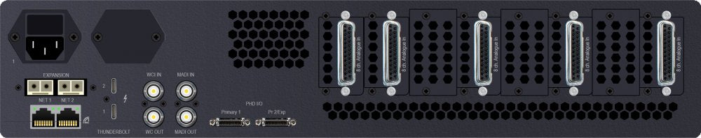 AVID MTRX II - Base unit w/DigiLink, Dante 256 and SPQ — Converter