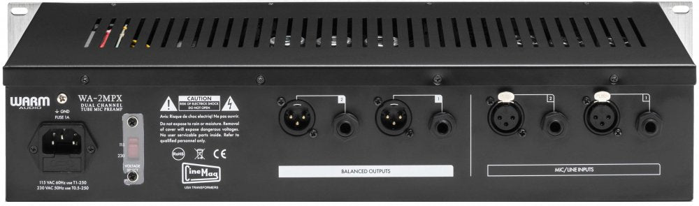 WARM AUDIO WA-2MPX — Microphone, studio recording microphone body