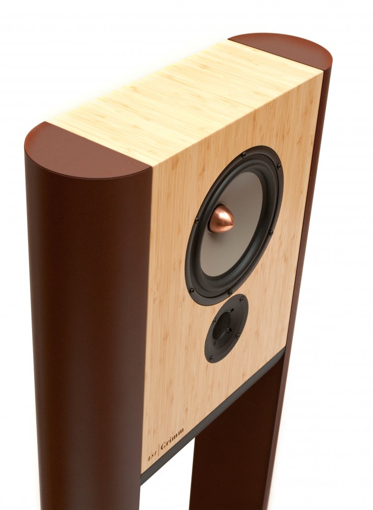GRIMM AUDIO LS1v2 (Natural Bamboo Veneer) — Studio Monitor, nearfield reference loudspeaker