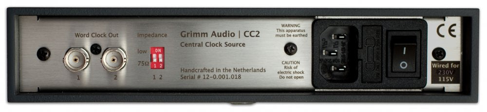 GRIMM AUDIO CC2 — Master Clock