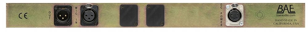BAE 1073 - MP Single Channel without PSU — Microphone, studio recording microphone body