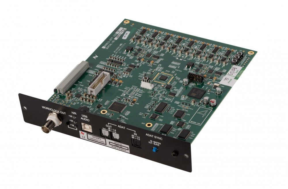 AMS NEVE 1073OPX with ADAT/USB Digital I/O Card Bundle — Preamp / DI