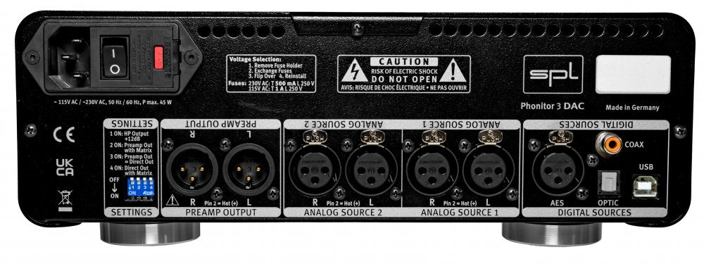 SPL Phonitor 3 DAC — Headphones