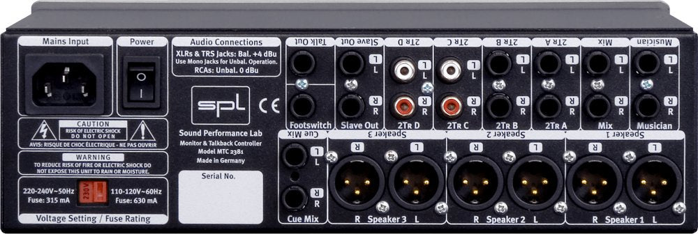 SPL MTC — Monitor Controller