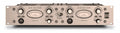 Silver Avalon V5 Class A VLS-2A-A dual channel preamplifier with knobs, switches, and 1/4 inch jacks on front panel.