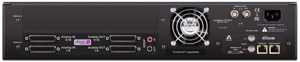 APOGEE Symphony I/O MkII Dante 16x16 SE — Converter