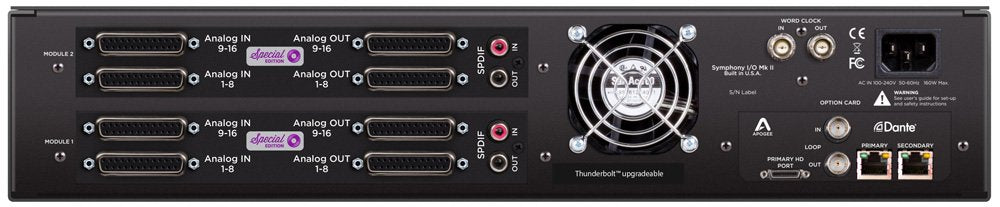 APOGEE Symphony I/O MkII Dante 32x32 SE — Converter