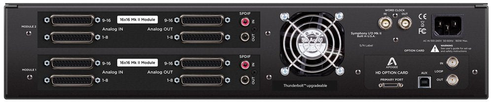 APOGEE Symphony I/O MkII Pro Tools HD 32x32 SE — Converter