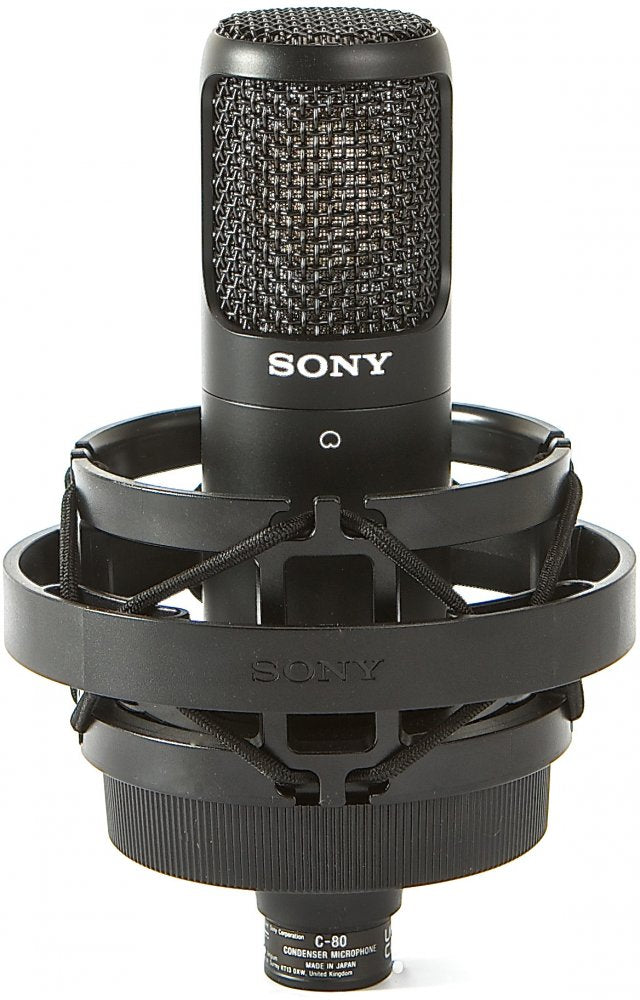 SONY C-80 — Microphone, studio recording microphone body