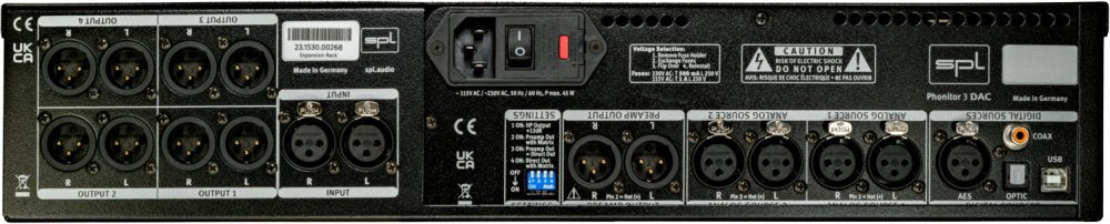 SPL Phonitor 3 DAC with Expansion Rack — Headphones