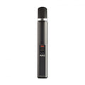 Black and silver cylindrical microphone with on/off switch and AKG branding.