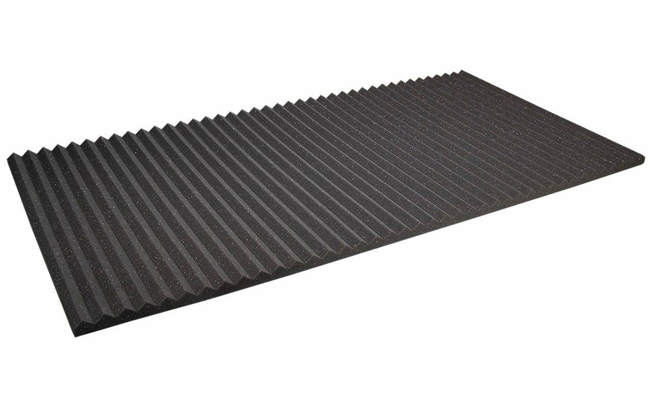 Studiofoam Wedge 1'' X 2' X 4' Panels (20 Pack) - Charcoal